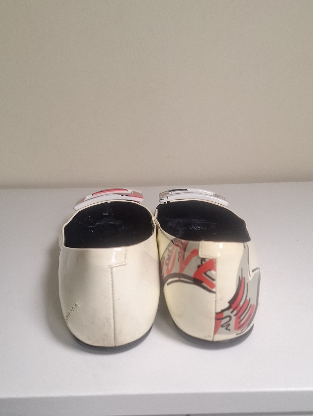 ROGER VIVIER 'Gommette Love Tattoo' Ballet Flats - Women's Size EU 35 - Picture 4 of 16